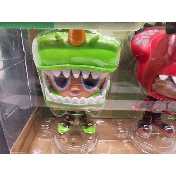Funko: Rex + Tricera Ops. Vinyl Vynl Fortnite 2-Pack (2018), NIB New-In-Box - Picture 3 of 9